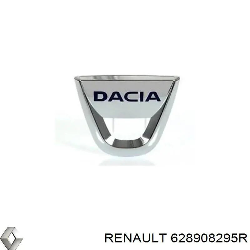 628908295R Renault (RVI) logotipo del radiador i