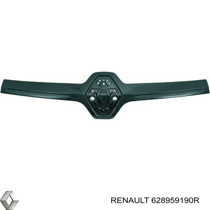 Rejilla de capó para Renault Trafic (EG)