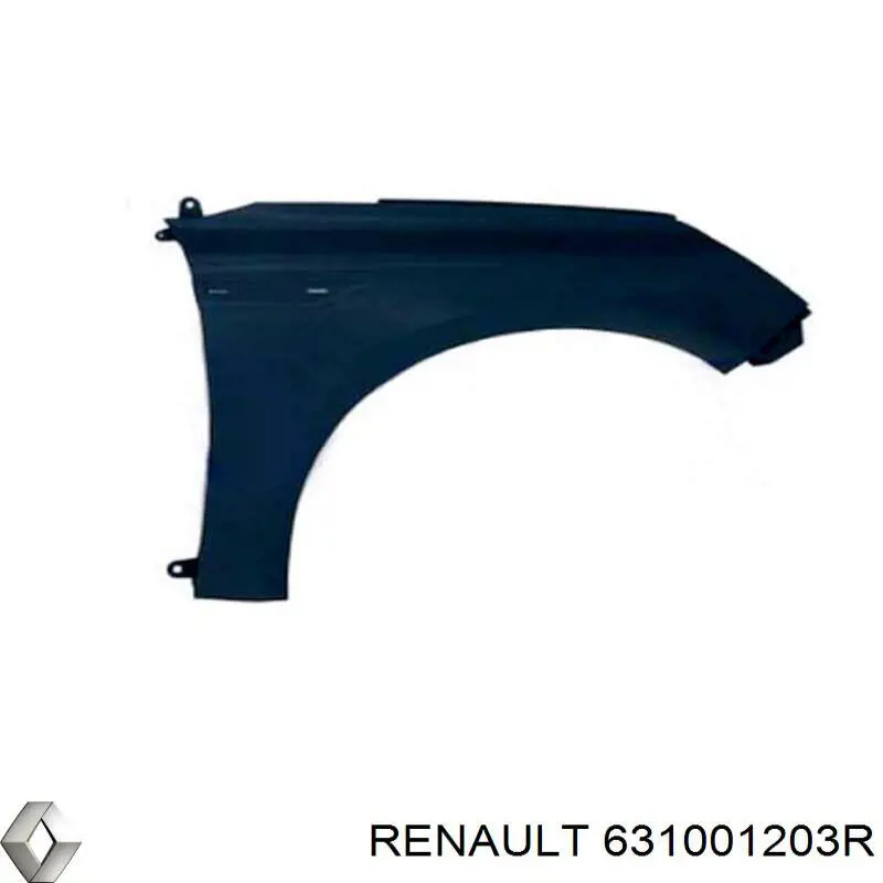 Guardabarros delanteros derecho Renault (RVI) 631001203R precio, desde 67,32 EUR