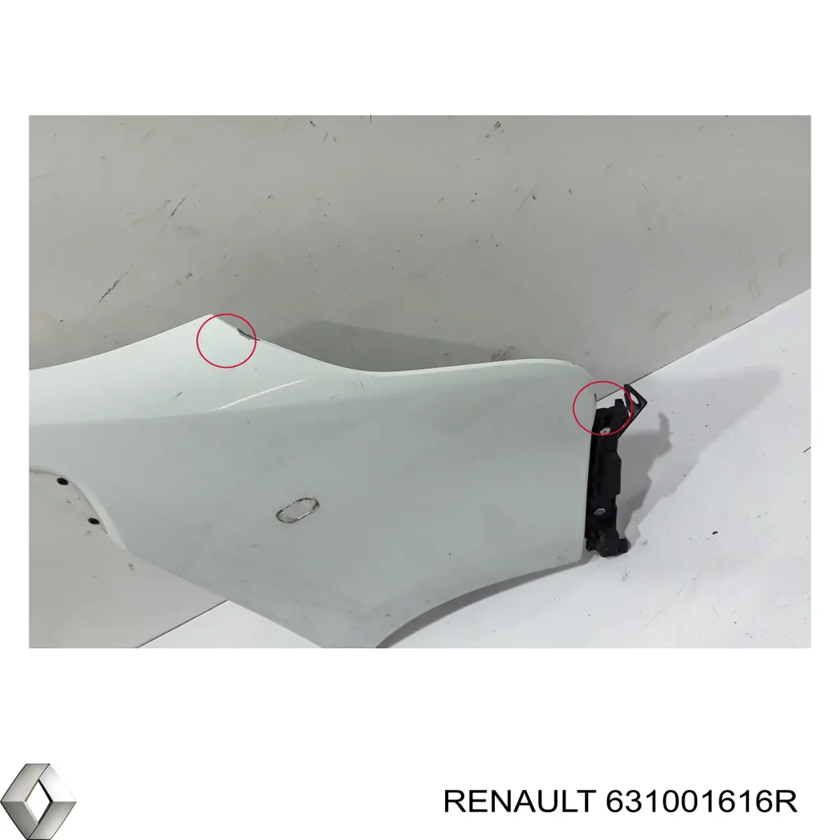 Guardabarros delantero derecho para Renault Trafic (EG)