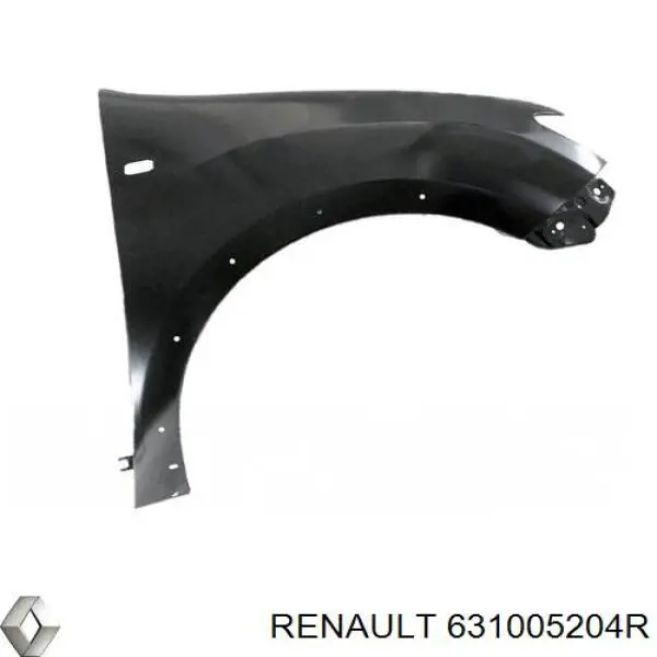 631005204R Renault (RVI) guardabarros delantero derecho