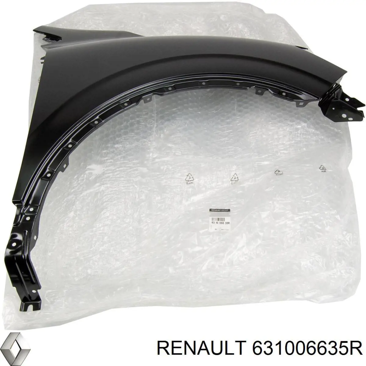 Guardabarros delanteros derecho Renault (RVI) 631006635R precio, desde 172,77 EUR