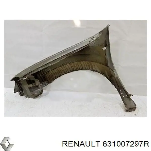 631008599R Nissan guardabarros delantero derecho