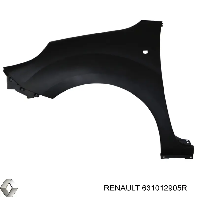 631012905R Renault (RVI) guardabarros delantero izquierdo