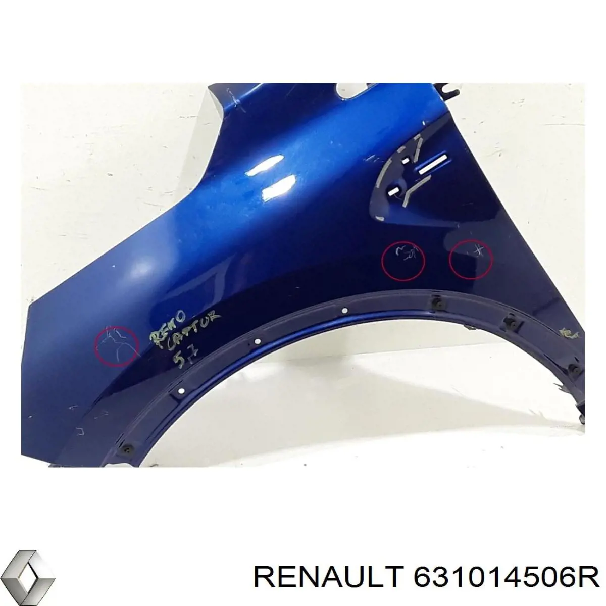 Aleta delantera izquierda Renault CAPTUR II SUV (HF) (2020 - 2026) precio, desde 140,65 EUR