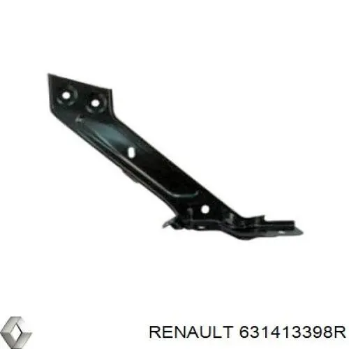 631413398R Renault (RVI) Soporte de parachoques delantero izquierdo