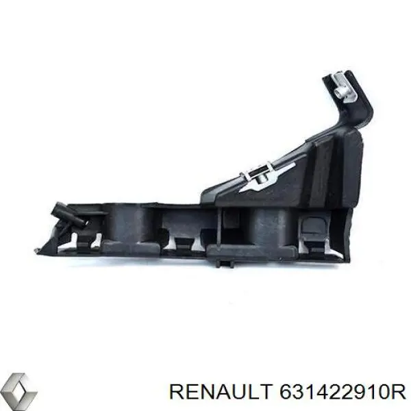 631422910R Renault (RVI) soporte de parachoques delantero exterior derecho