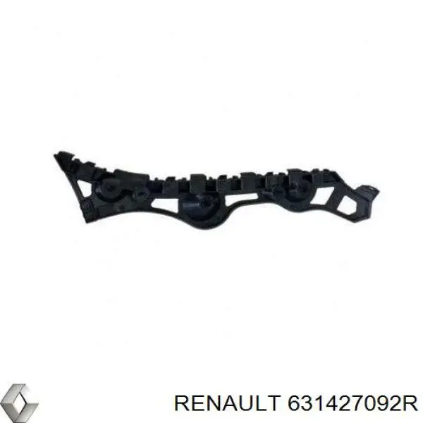 631427092R Renault (RVI) soporte de parachoques delantero exterior derecho