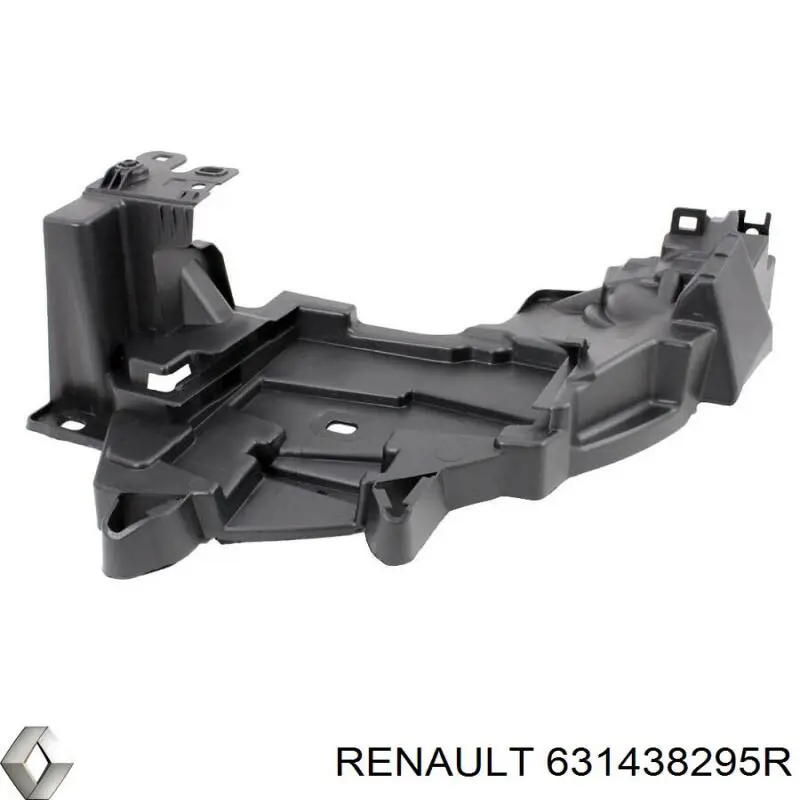 Comprar 631438295R Renault (RVI) Soporte de parachoques delantero izquierdo
