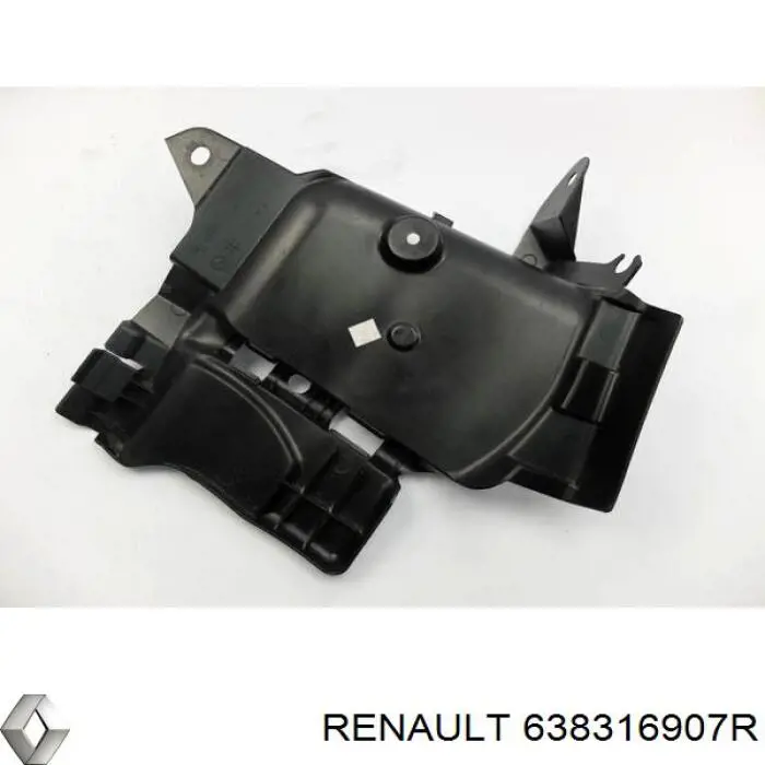 638316907R Renault (RVI) guardabarros de guardia de un arco delantero de un ala