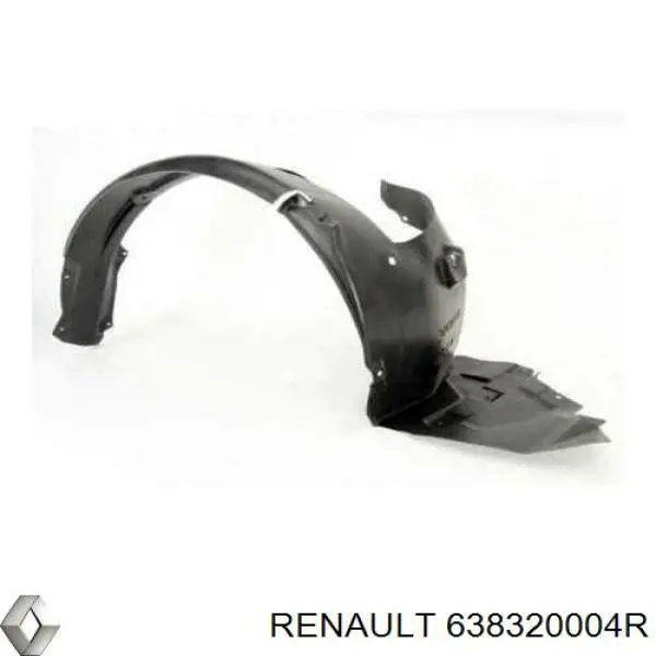Guardabarros interior derecho, aleta delantera Renault (RVI) 638320004R precio, desde 28,46 EUR