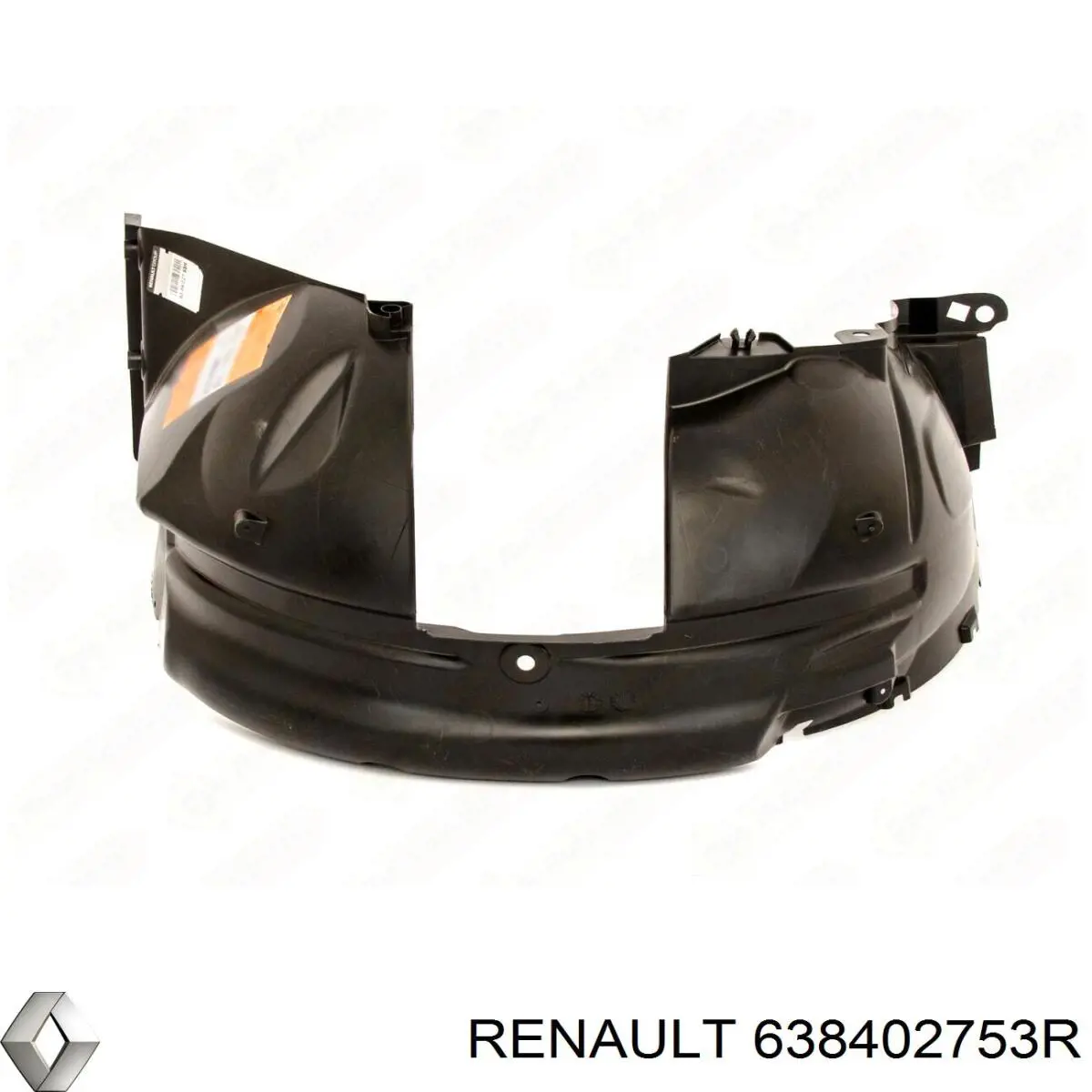 Guardabarros interior derecho, aleta delantera Renault (RVI) 638402753R precio, desde 26,56 EUR