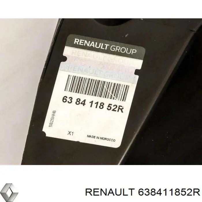 Guardalodos interior izquierdo, guardafango delantero Renault (RVI) 638411852R precio, desde 26,56 EUR