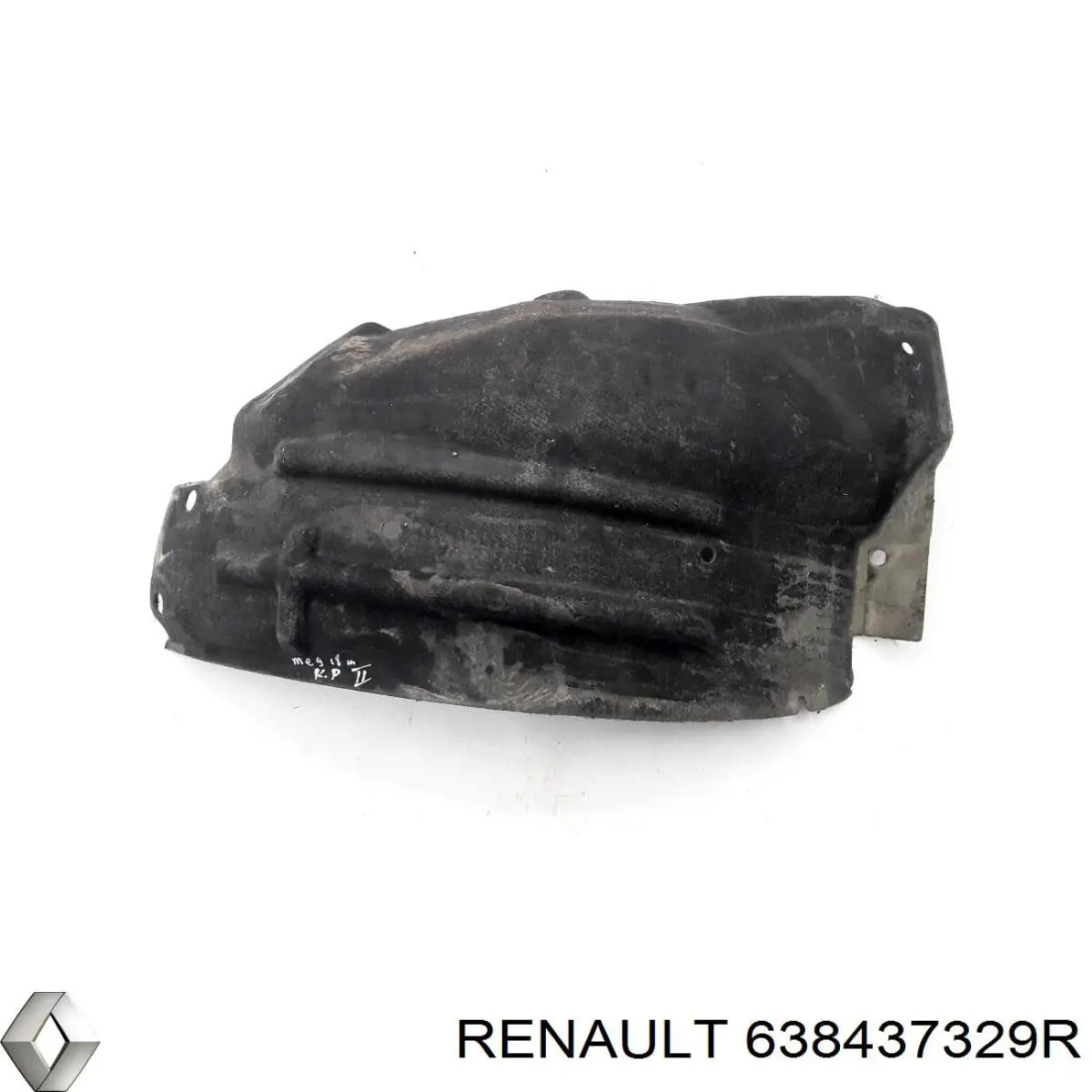 Comprar 638437329R Renault (RVI) Paso de rueda delantero izquierdo trasero