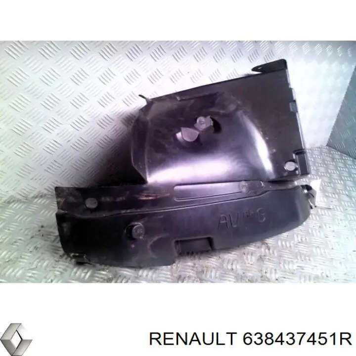Comprar 638438990R Renault (RVI) Paso de rueda delantero izquierdo trasero