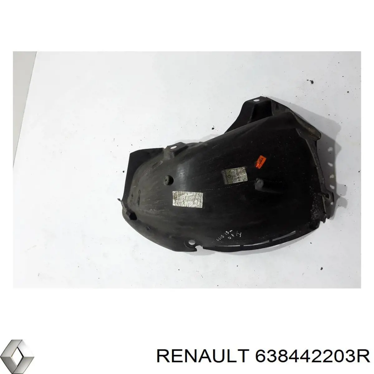 Comprar 638442203R Renault (RVI) Guardalodos interior delantero derecho