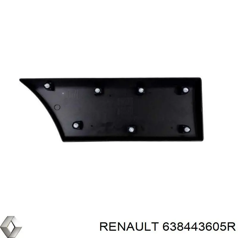 Guardabarros interior, aleta delantera, derecho delantero para Renault Scenic (JZ0)