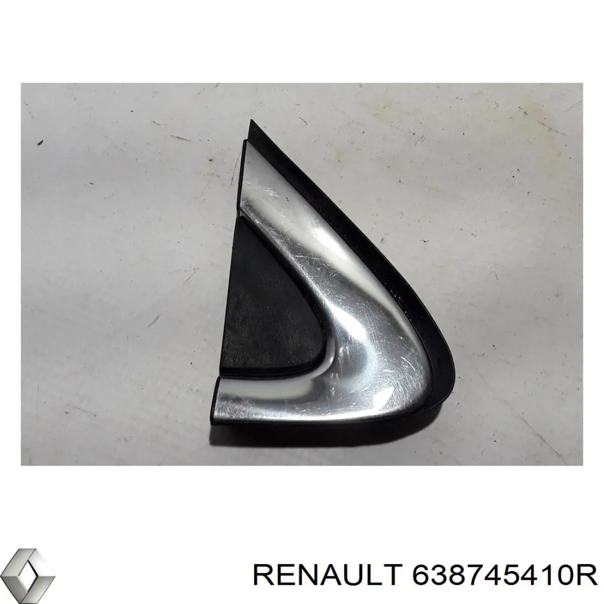 Comprar 638745410R Renault (RVI) Moldura de guardabarros delantero derecho