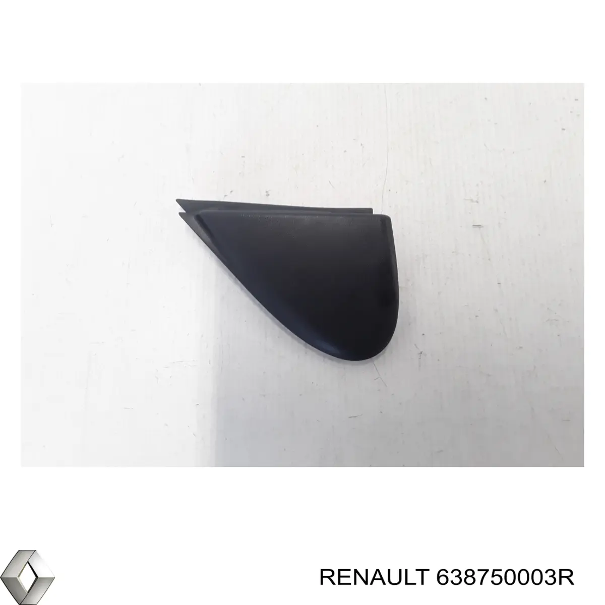 Moldura del guardabarros delantero izquierdo Renault (RVI) 638750003R