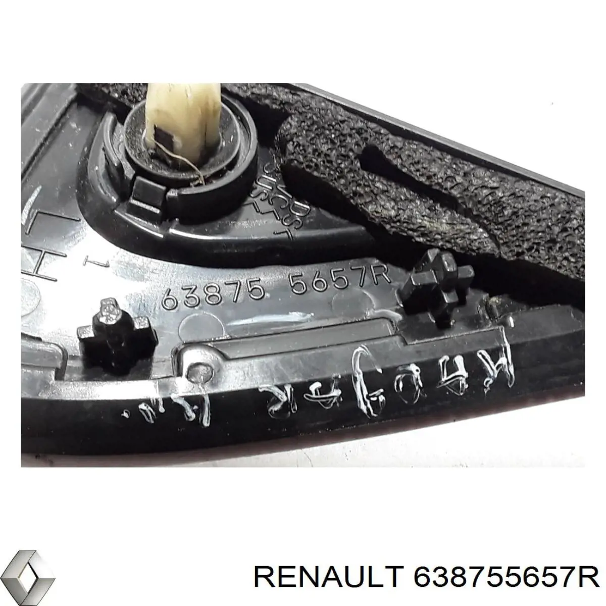 Comprar 638755657R Renault (RVI) Moldura de guardabarros delantero izquierdo