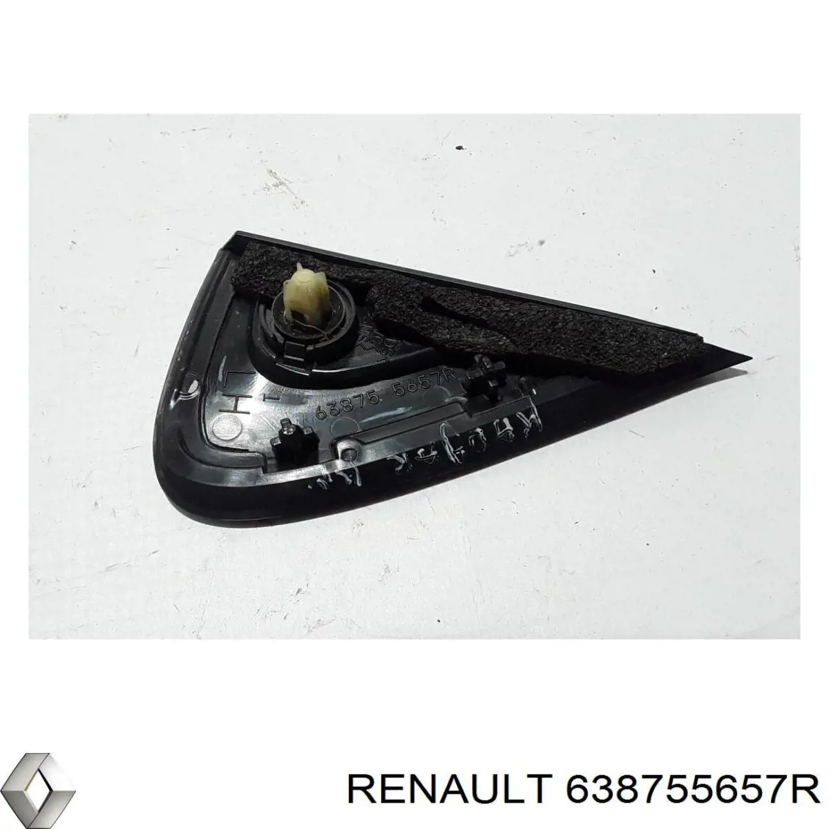 638755657R Renault (RVI) Moldura de guardabarros delantero izquierdo