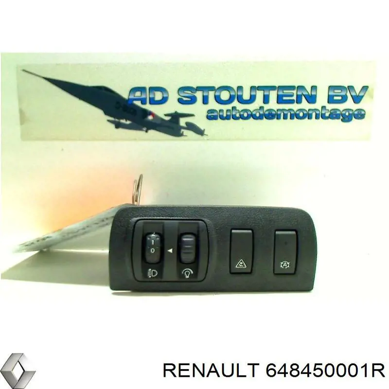 Botón de elemento de regulación, regulación del alcance de faros para Renault Fluence (L3)