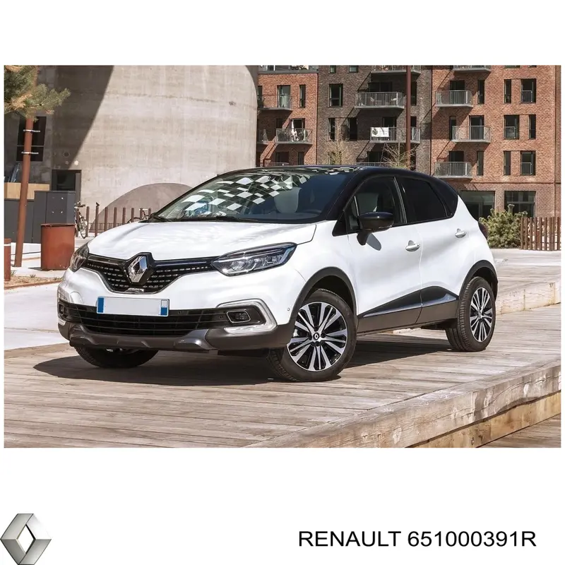 651000391R Renault (RVI) Capó delantero