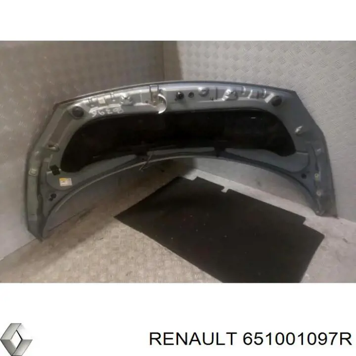 651001097R Renault (RVI) capó del motor