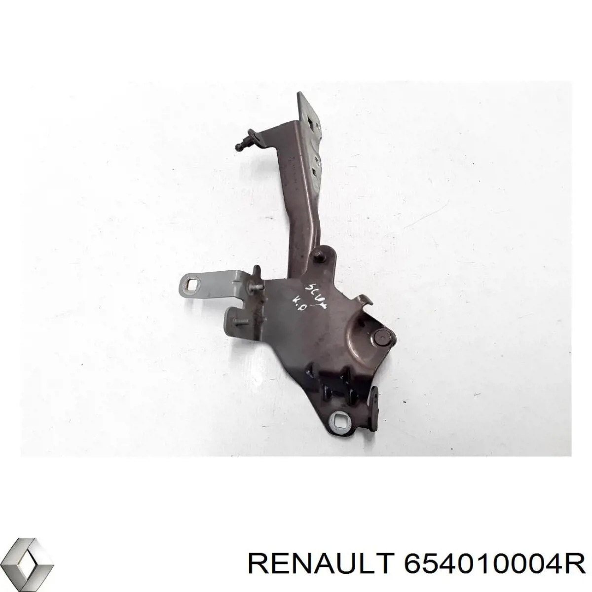 654010004R Renault (RVI) bisagra, capó del motor derecha