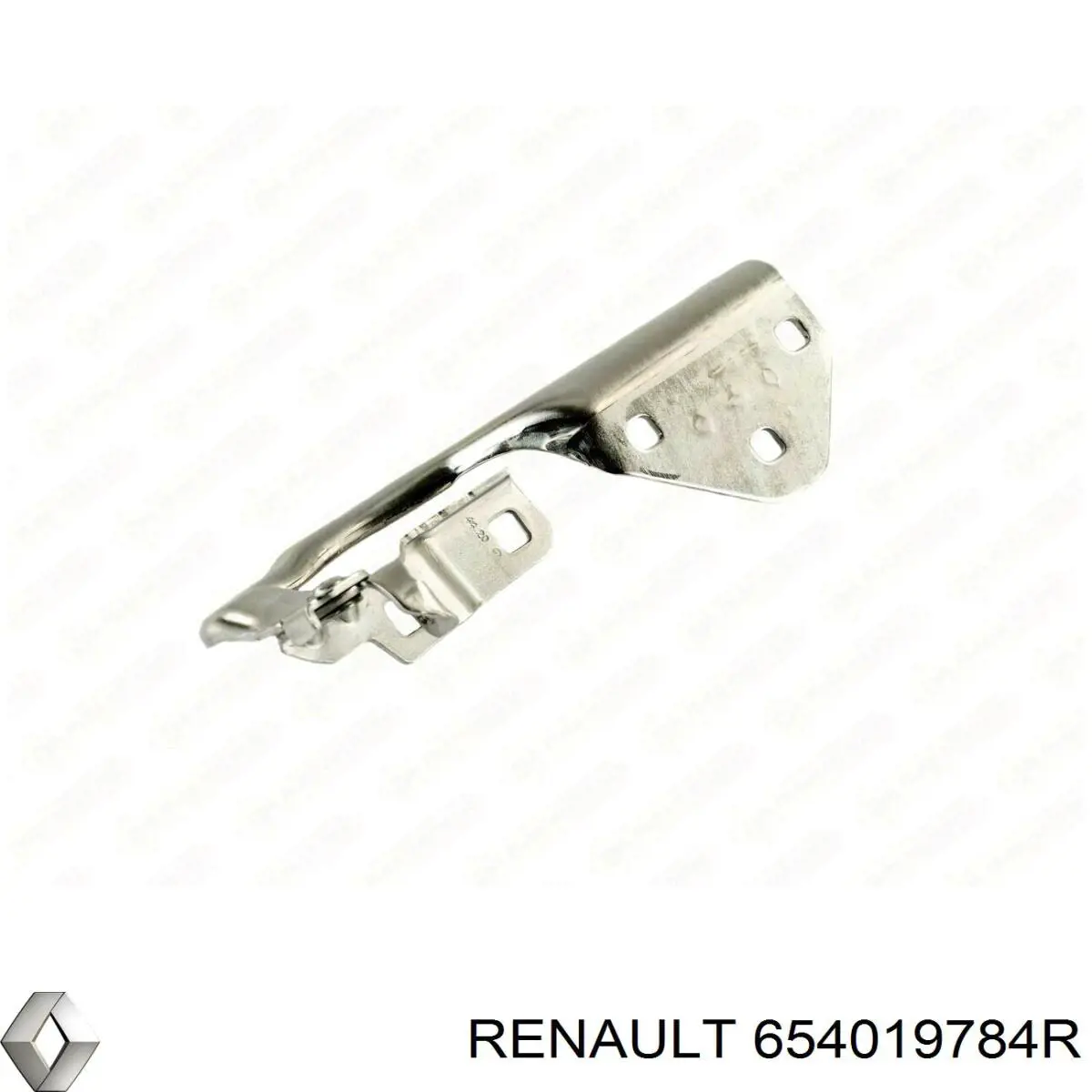 654019784R Renault (RVI) bisagra, capó del motor izquierda