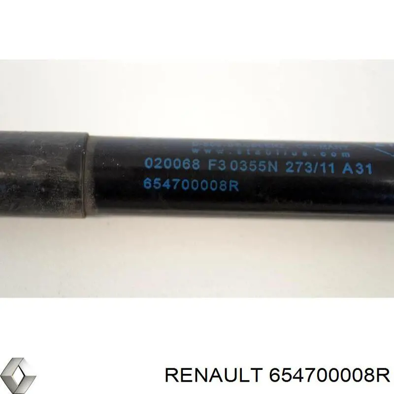 Comprar 654700008R Renault (RVI) Amortiguador de capó