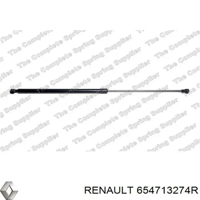 654713274R Renault (RVI) muelle neumático, capó de motor