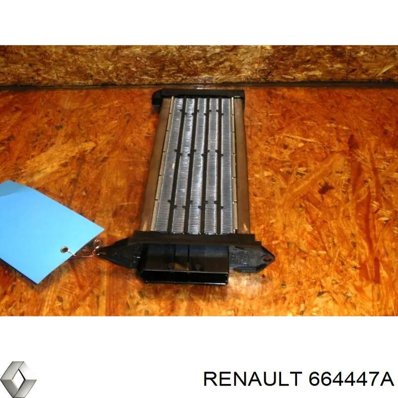 Calentador eléctrico de aire para el sistema de calefacción del habitáculo 664447A Renault (RVI)