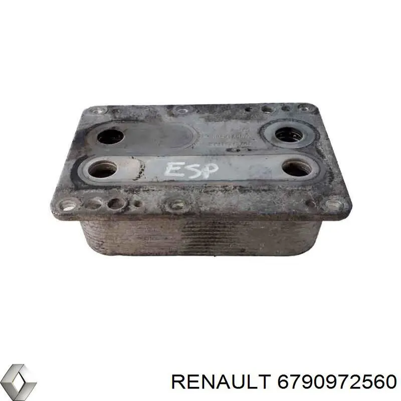 6790972560 Renault (RVI) Radiador de aceite debajo del filtro