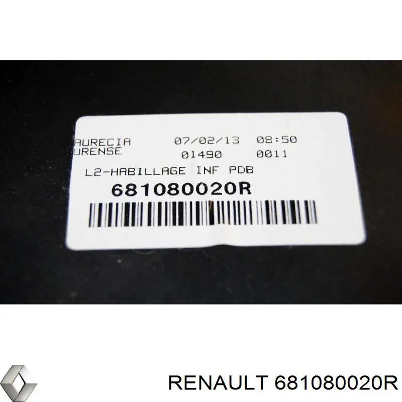 Guantera para Renault Megane III KZ0, KZ1