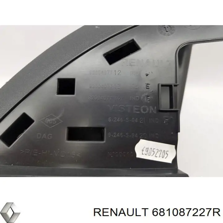 Comprar 681087227R Renault (RVI) Guantera