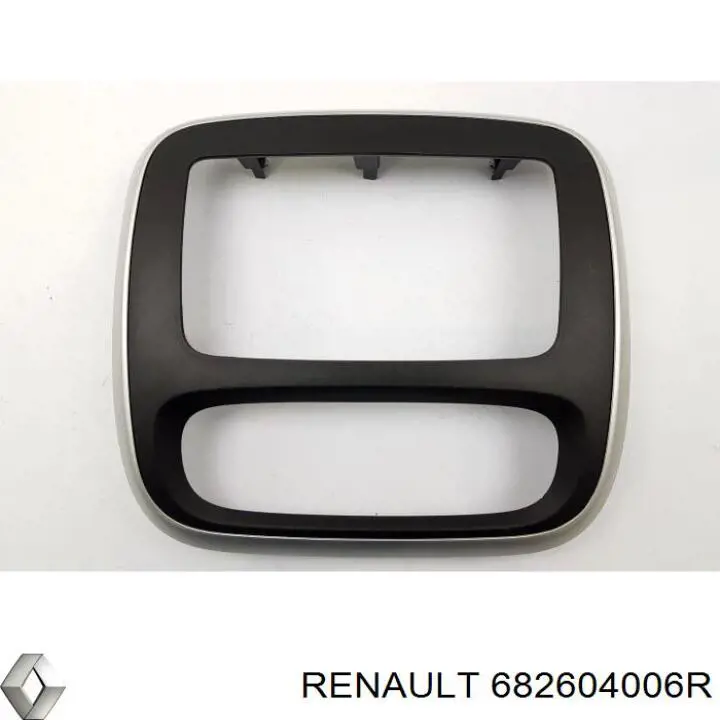 682604006R Renault (RVI) moldura tablero de instrumentos "torpedo" central