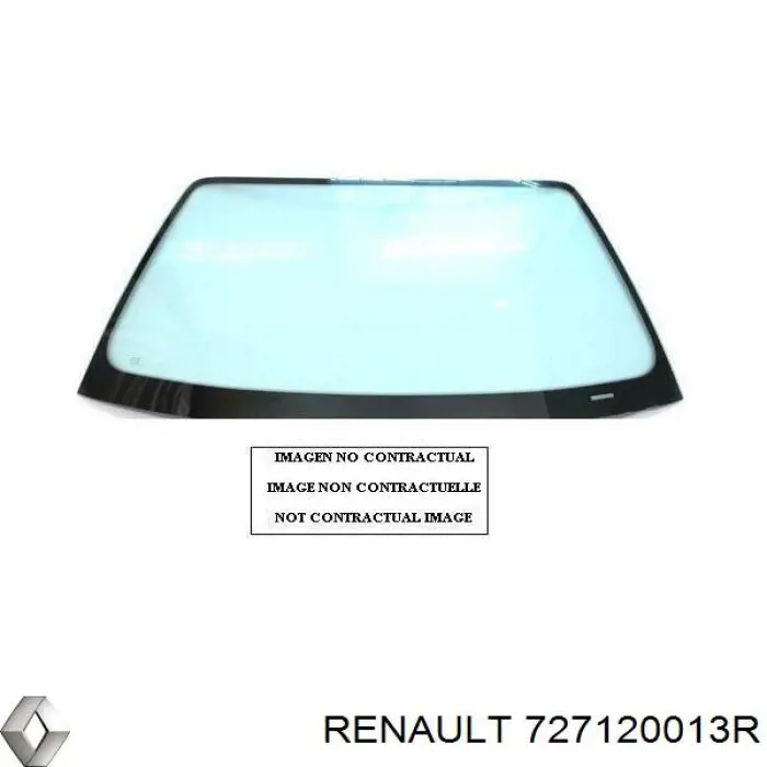 727120013R Renault (RVI) parabrisas