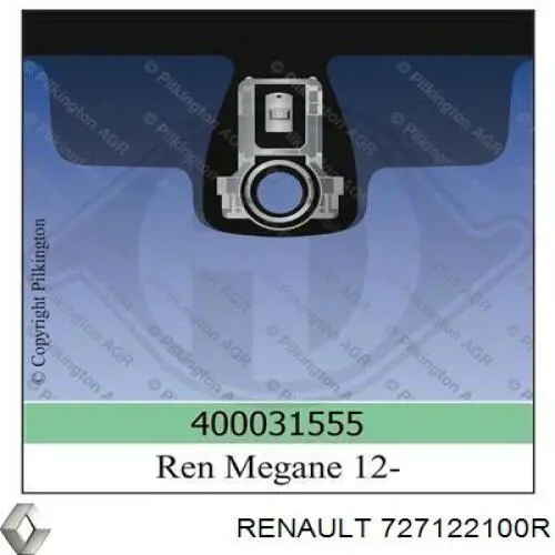 Cristal parabrisas Renault Fluence sedán (L3) (2010 - 2026) precio, desde  EUR