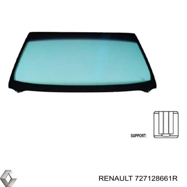 Comprar 727128661R Renault (RVI) Luna parabrisas