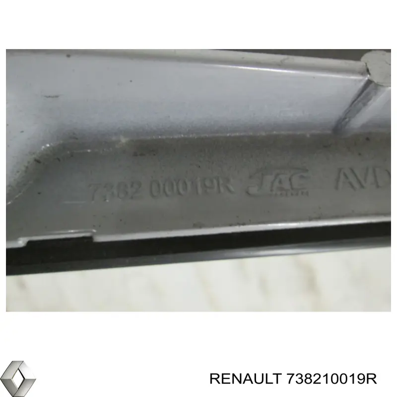 Barra de techo izquierda Renault (RVI) 738210019R