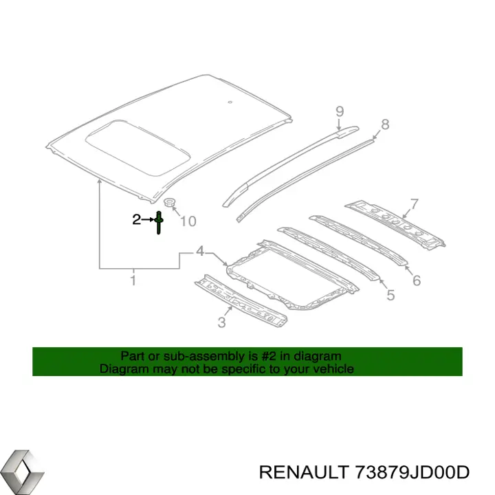 73879JD00D Nissan