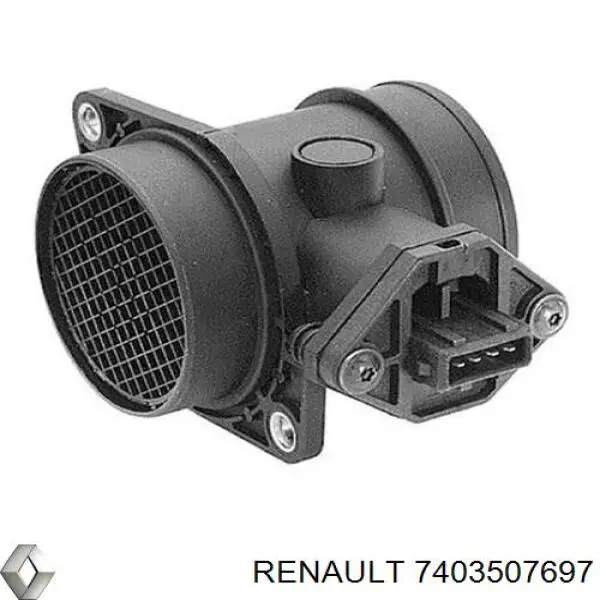 7403507697 Renault (RVI) sensor de flujo de aire/medidor de flujo (flujo de aire masibo)