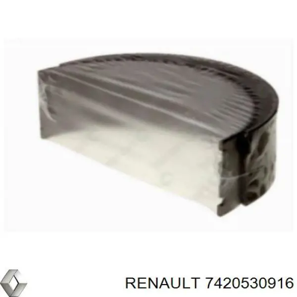 7420530916 Renault (RVI) juego de cojinetes de cigüeñal, estándar, (std)