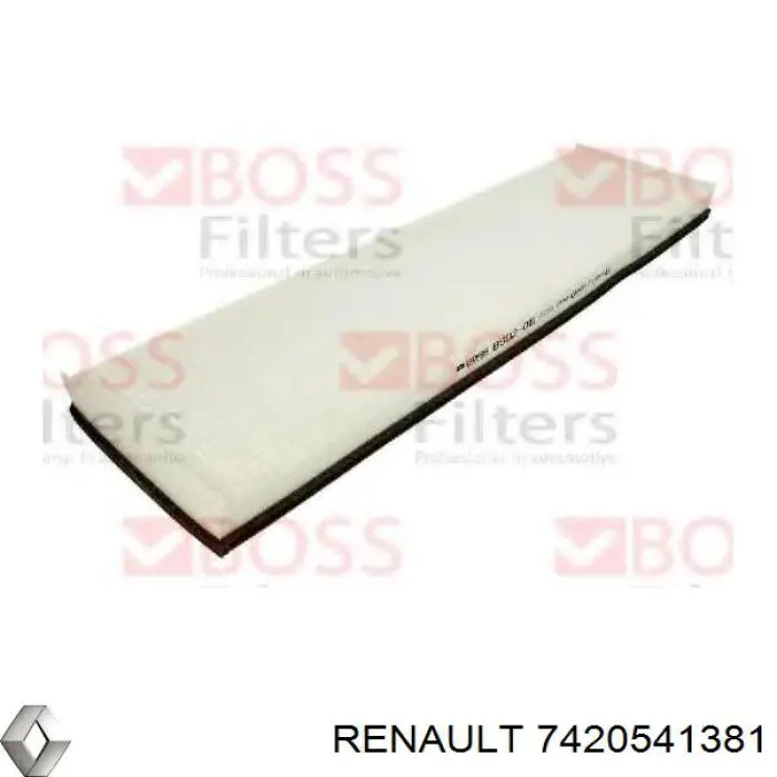 7420541381 Renault (RVI) filtro combustible