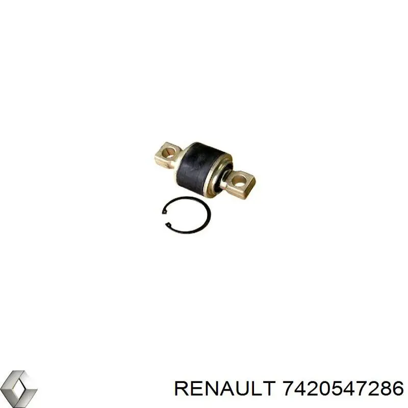 7420547286 Renault (RVI) silentblock de barra panhard, trasero