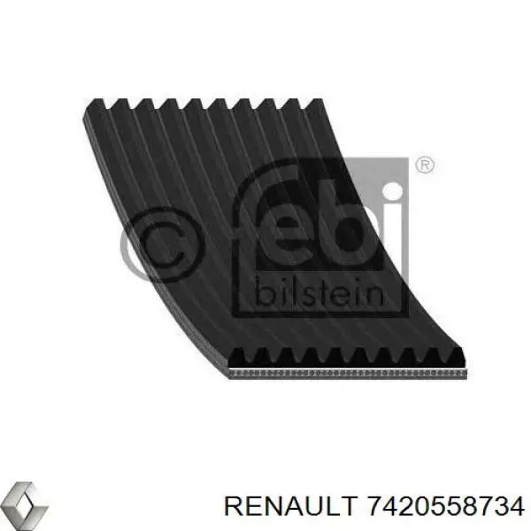 7420558734 Renault (RVI) correa trapezoidal