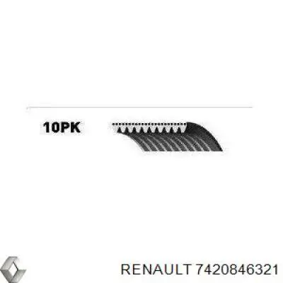 Correa de alternador 7420846321 Renault (RVI)