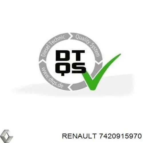 7420915970 Renault (RVI) sensor abs delantero derecho