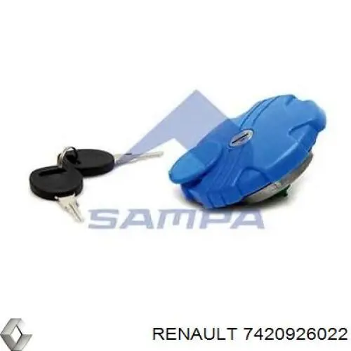 Tapón de llenado de AdBlue 7420926022 Renault (RVI)